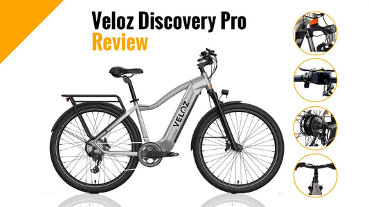 veloz discovery ebike in white background
