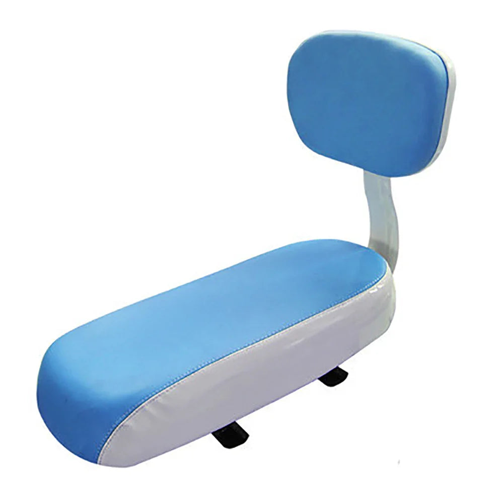 Rear Seat Saddle Bicycle Child Seat With Back Rest With Handle Armrest Footrest Pedal