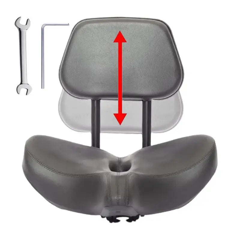 Seat With Backrest Comfortable Breathable For Electric Scooter Bike or Trike