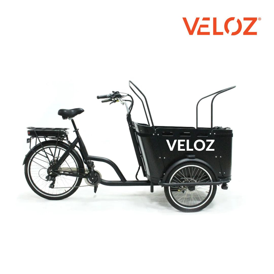 Veloz Electric Cargo Trike - 350W with 200Kg Load Capacity