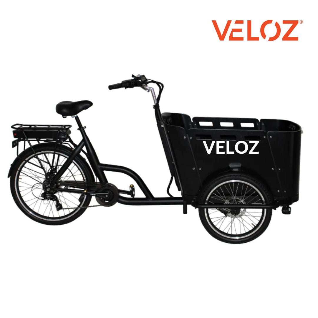 Veloz Electric Cargo Trike - 350W with 200Kg Load Capacity