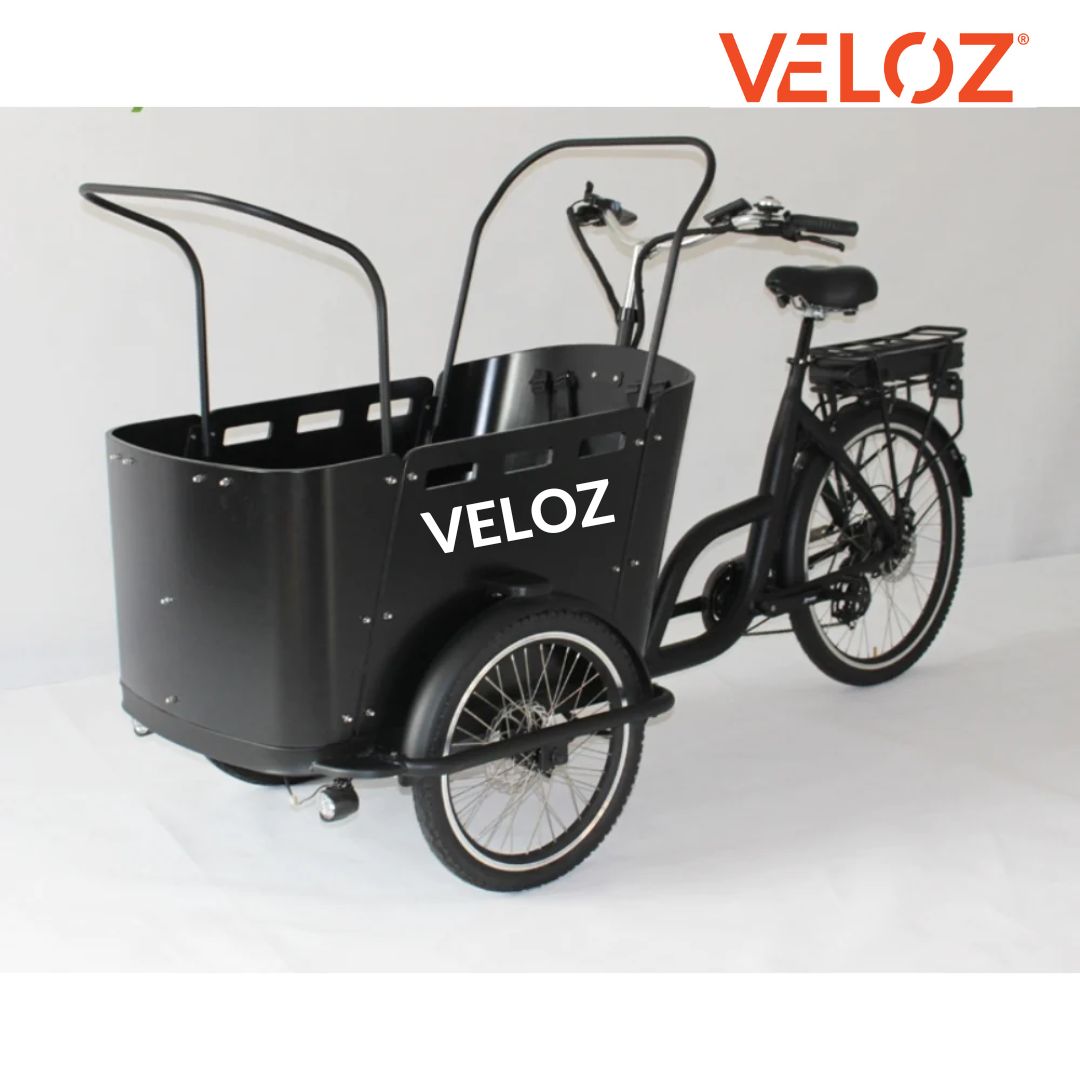 Veloz Electric Cargo Trike - 350W with 200Kg Load Capacity