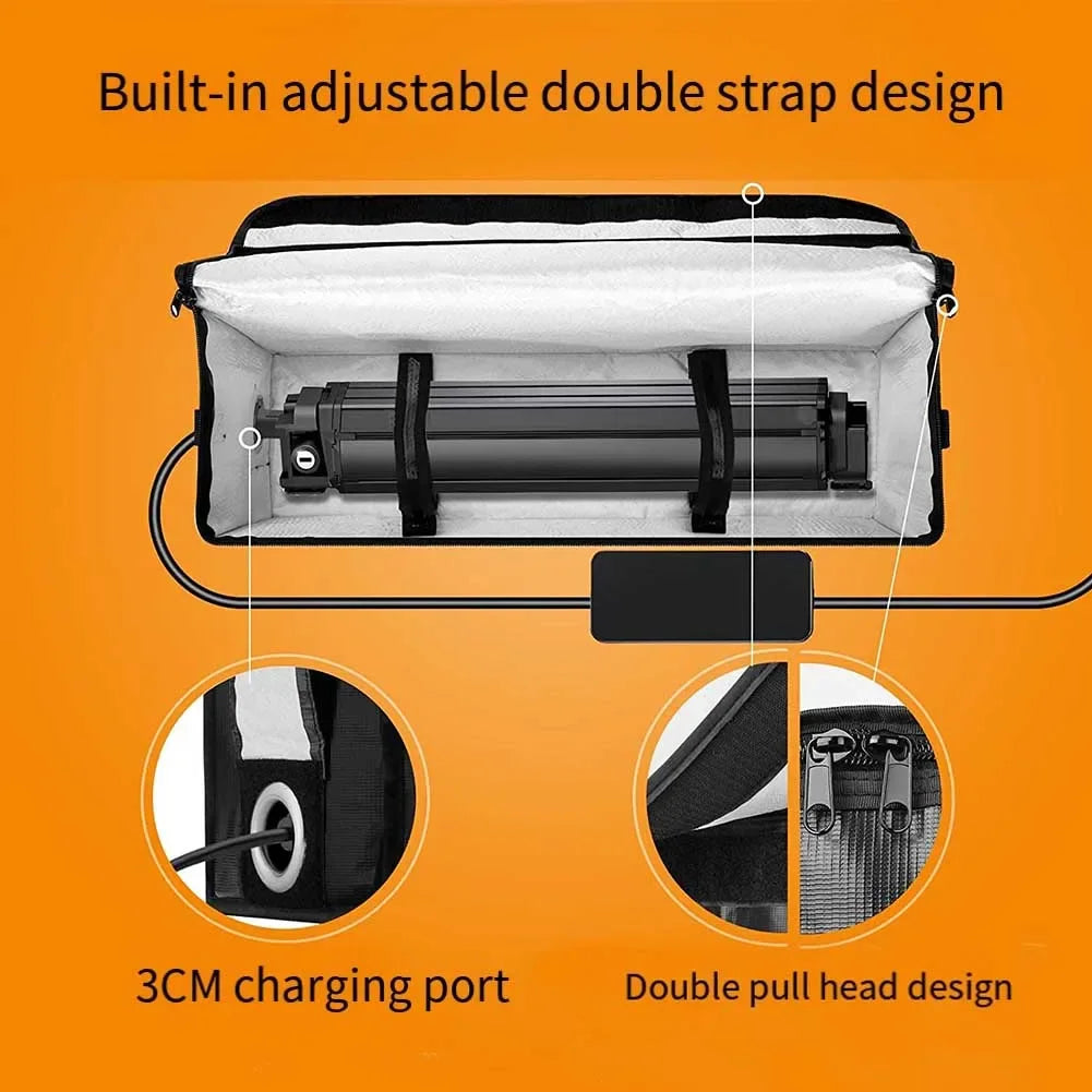 Electric Bike Fireproof Bag extra protection when you charge your lithium battery
