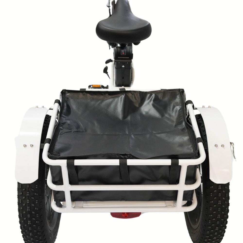 Veloz Grand-Prix Electric Trike Bike 500-750W Motor 120 Km Autonomy 20Ah Samsung Battery 150+ Kilos weight load
