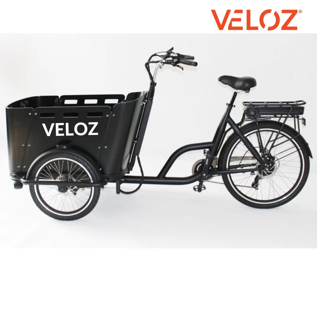 Veloz Electric Cargo Trike - 350W with 200Kg Load Capacity