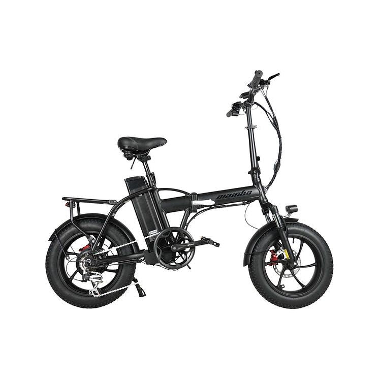 mamba mini ebike in black colour