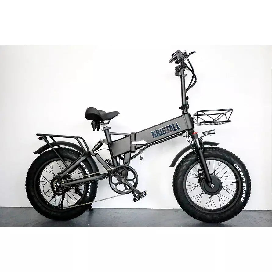 kristall rx20 max ebike in dark silver colour
