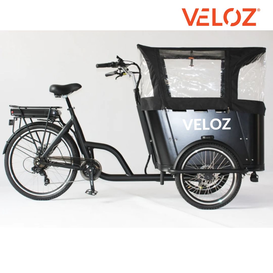 Veloz Electric Cargo Trike - 350W with 200Kg Load Capacity