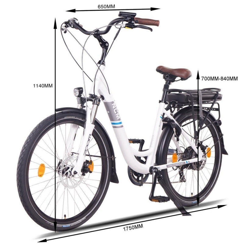 NCM Munich Electric Bike 500W Motor Certificated Battery