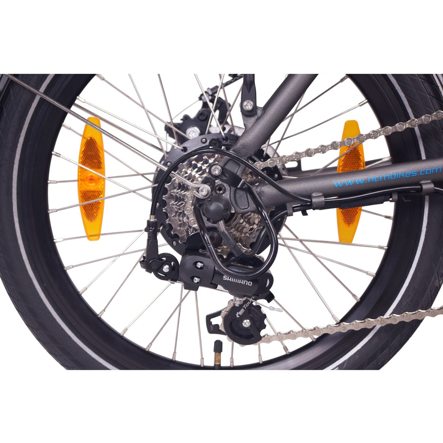 NCM London Folding Electric Bike 350W Motor Certificated Battery