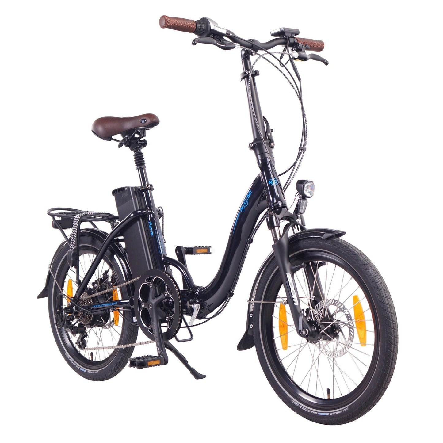 NCM Paris Folding Electric Bike 350W Motor Certificated Battery