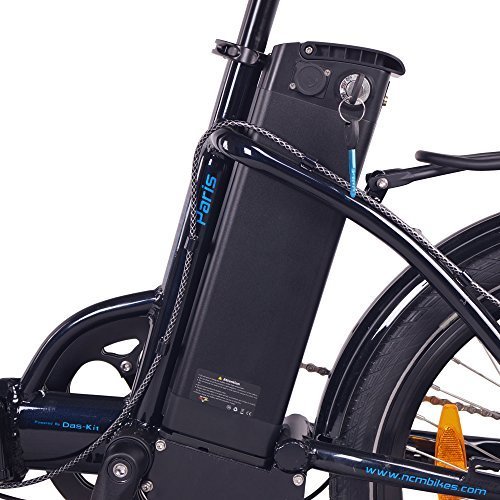 NCM Paris Folding Electric Bike 350W Motor Certificated Battery