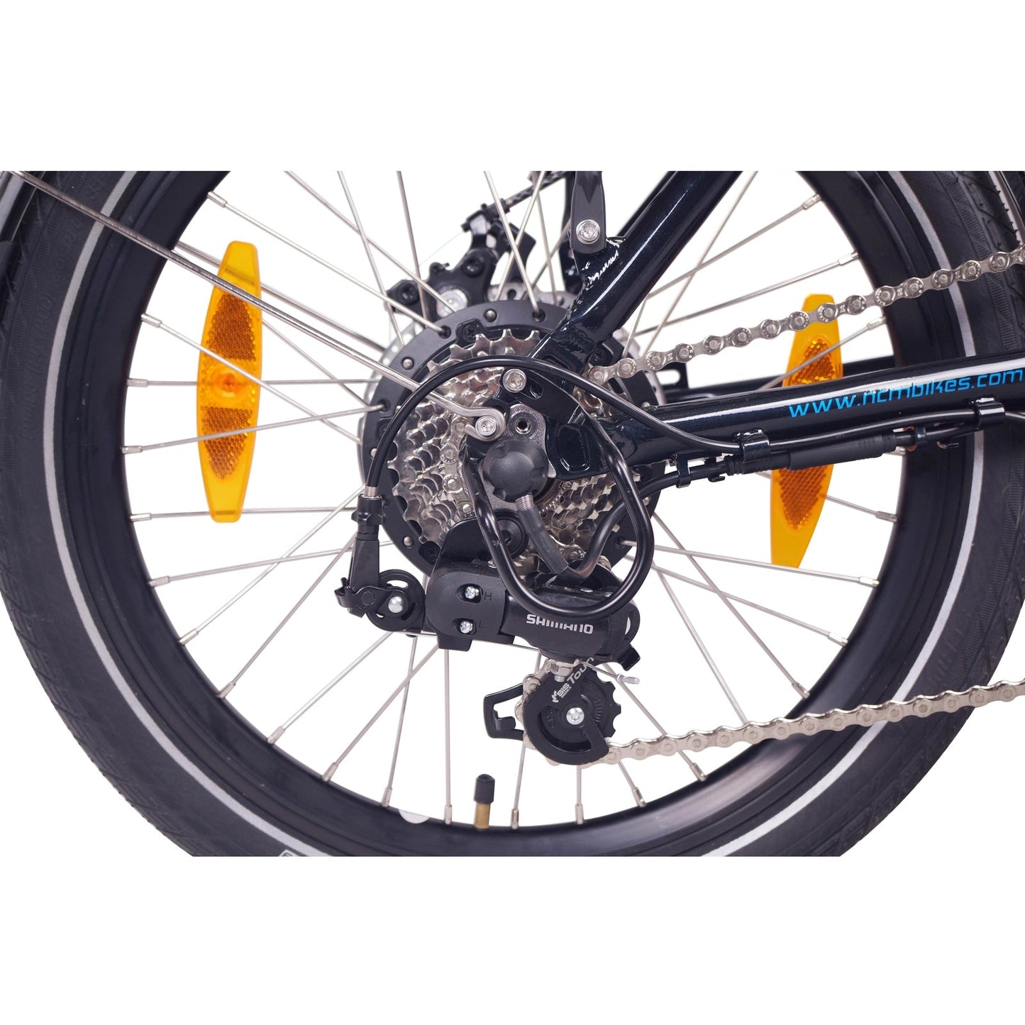 NCM Paris Folding Electric Bike 350W Motor Certificated Battery