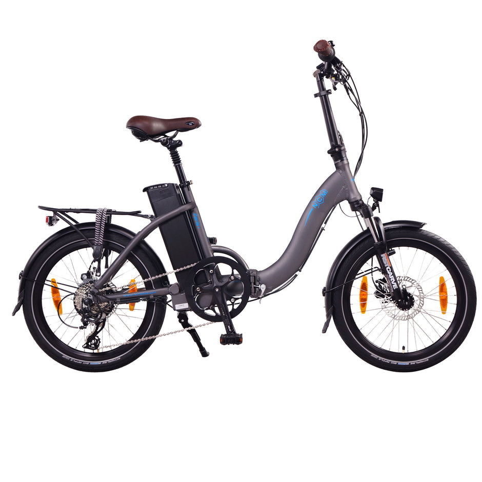 ncm paris plus ebike in grey colour
