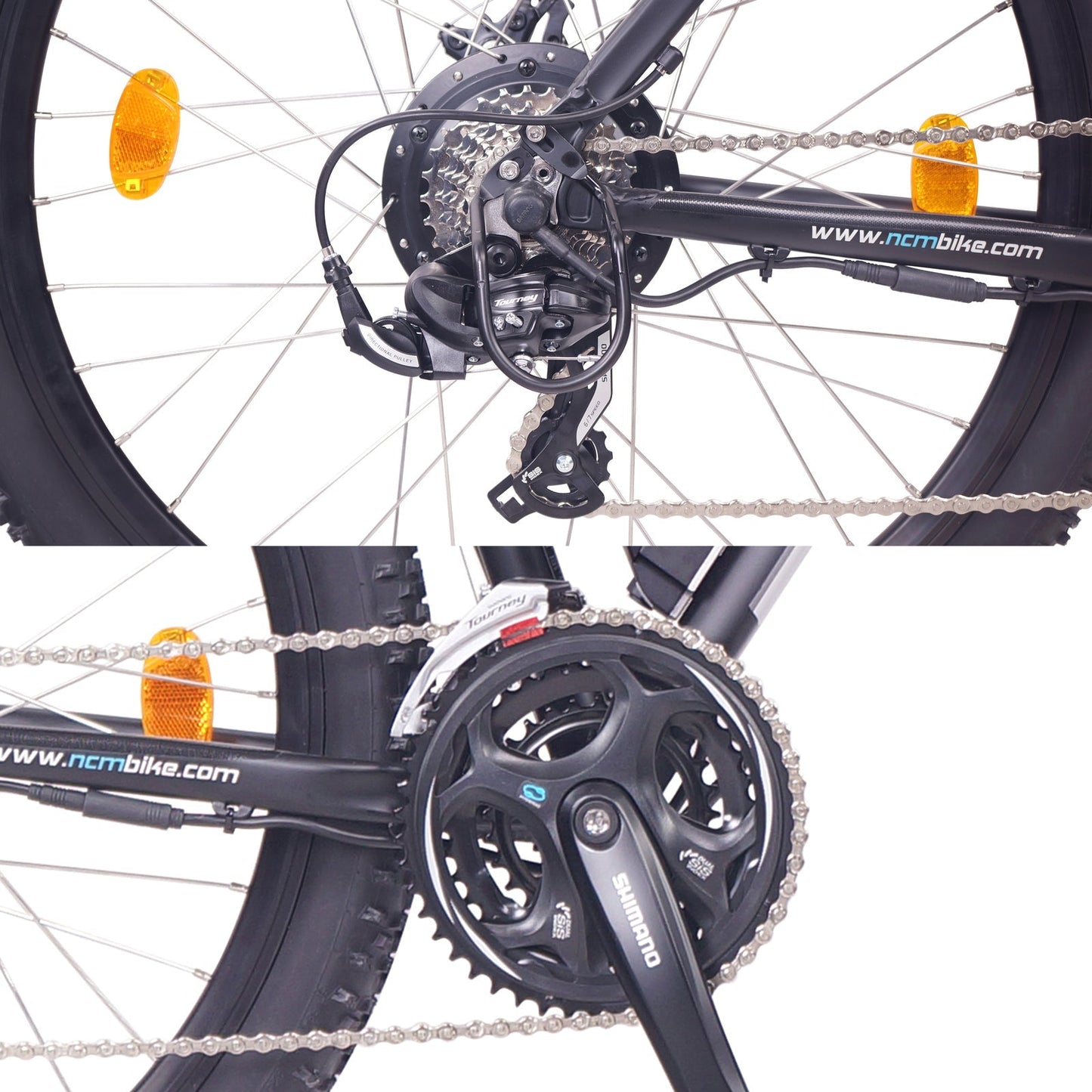 NCM Prague Electric Mountain Bike, E-Bike, E-MTB, 250W, 36V 13Ah 468Wh Battery 27.5 Inch - EOzzie Electric Vehicles