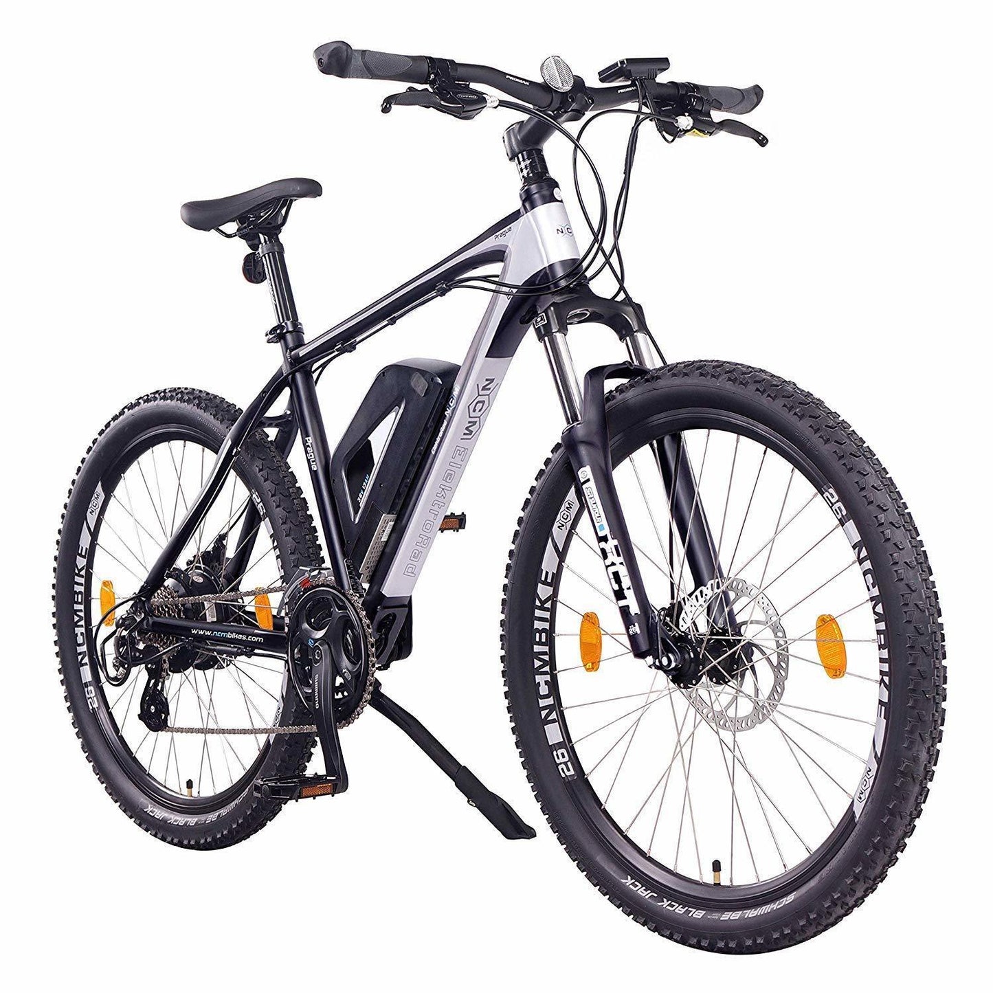 NCM Prague Electric Mountain Bike, E-Bike, E-MTB, 250W, 36V 13Ah 468Wh Battery 27.5 Inch - EOzzie Electric Vehicles