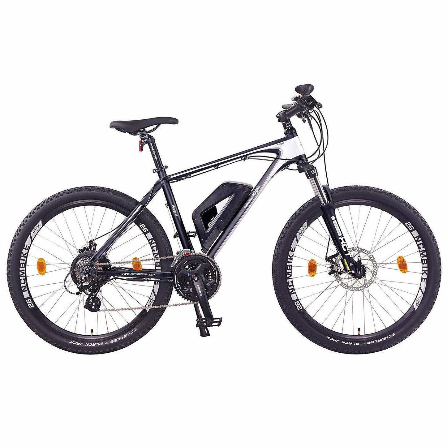 NCM Prague Electric Mountain Bike, E-Bike, E-MTB, 250W, 36V 13Ah 468Wh Battery 27.5 Inch - EOzzie Electric Vehicles