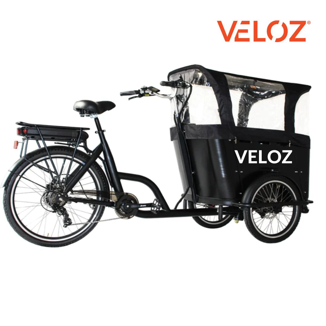 Veloz Electric Cargo Trike - 350W with 200Kg Load Capacity