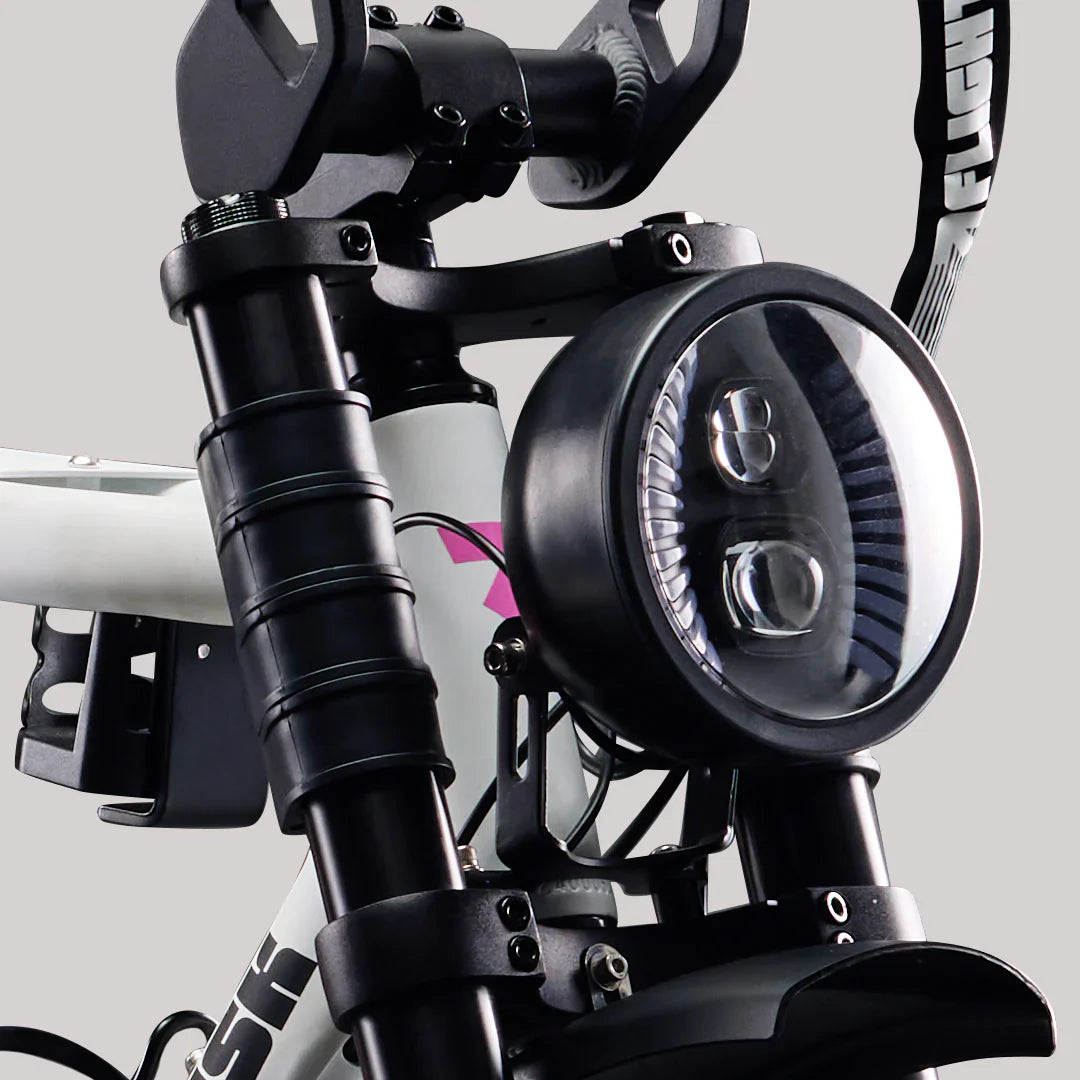 Flight Risk FR555 eBike 6 Months Free Service - White