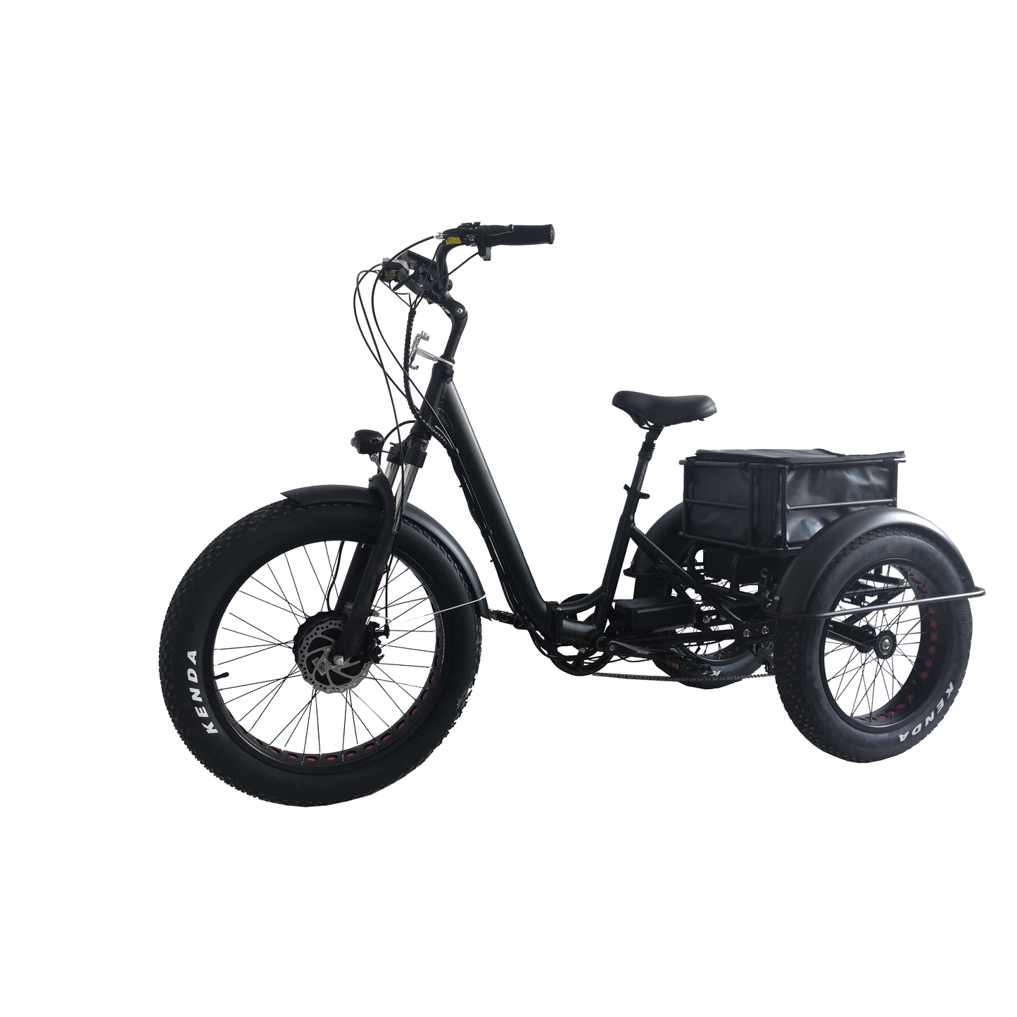 Veloz Black Marlin Electric Trike Foldable 500Watts motor 20 Ah Battery 6 Months Free Service