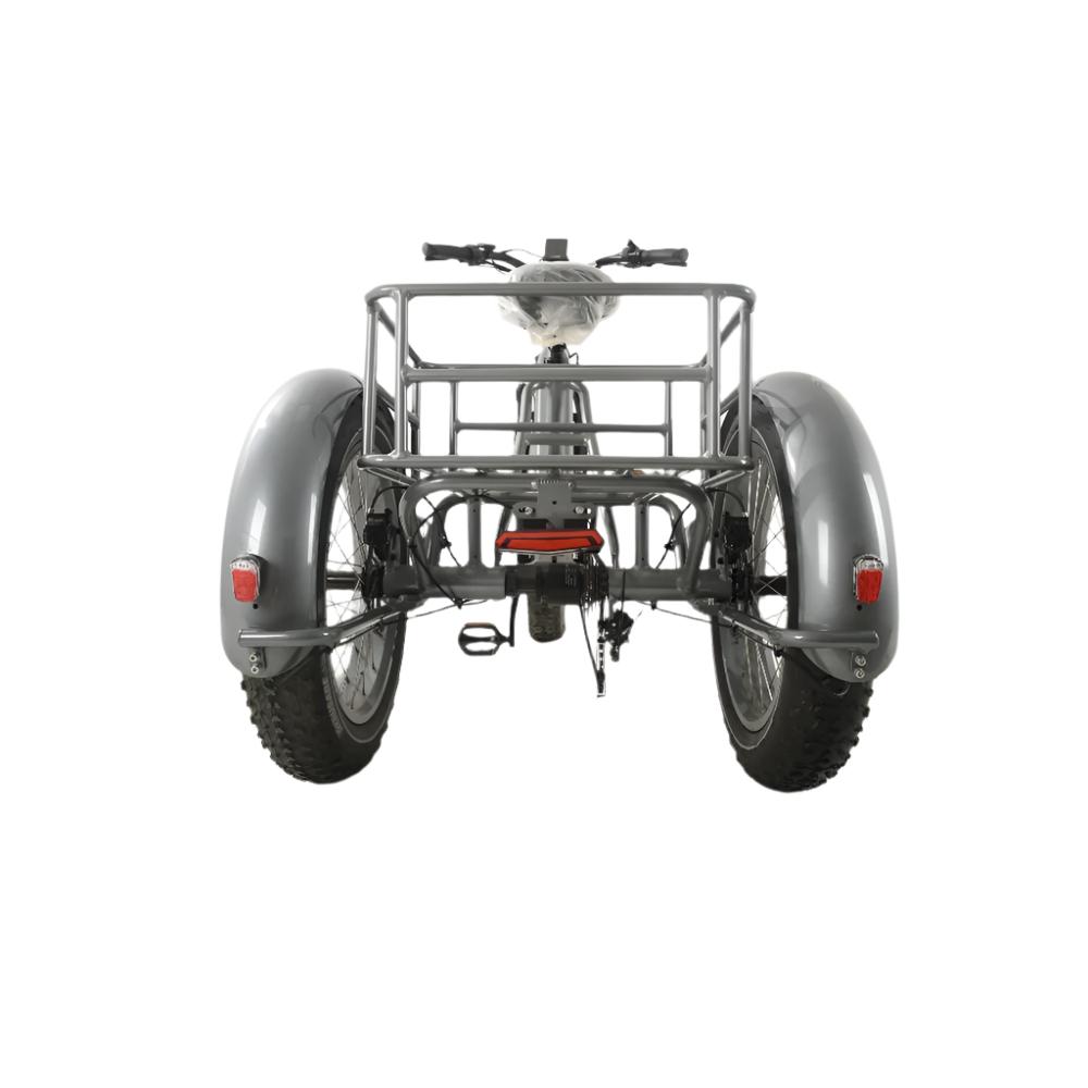 Veloz VOLTZILA Electric Trike Bike 500-750W Motor 150 Km Autonomy 20Ah Samsung Battery 200+ Kilos weight load