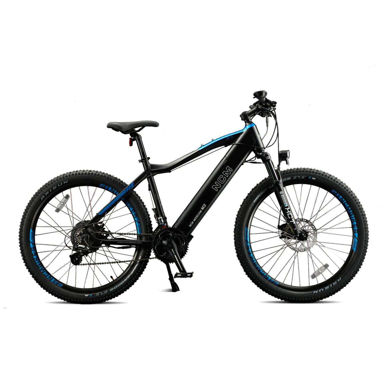 ncm moscow m3 ebike in black colour