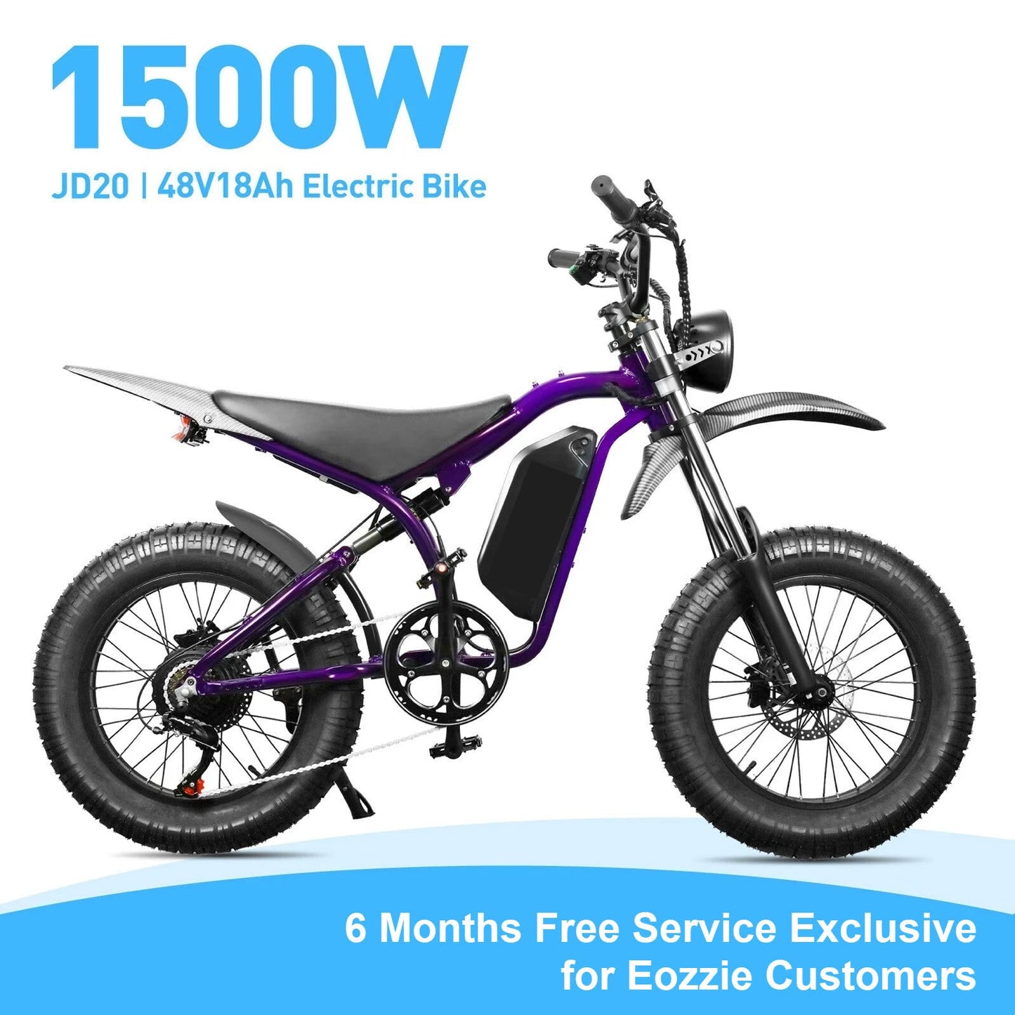 Storm eBike 48V18Ah Battery 6 Months Free Service
