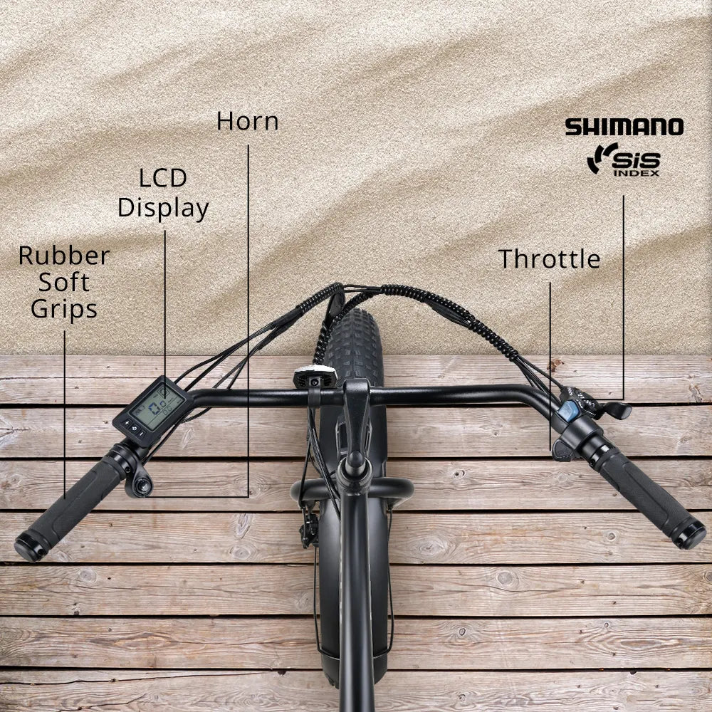 VALK Fat Tyre Cruiser E-Bike