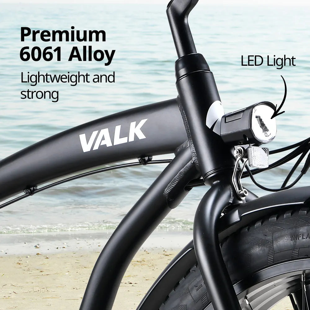 VALK Fat Tyre Cruiser E-Bike