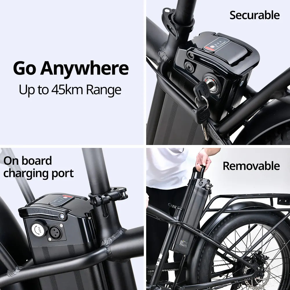 VALK Fat Tyre Cruiser E-Bike
