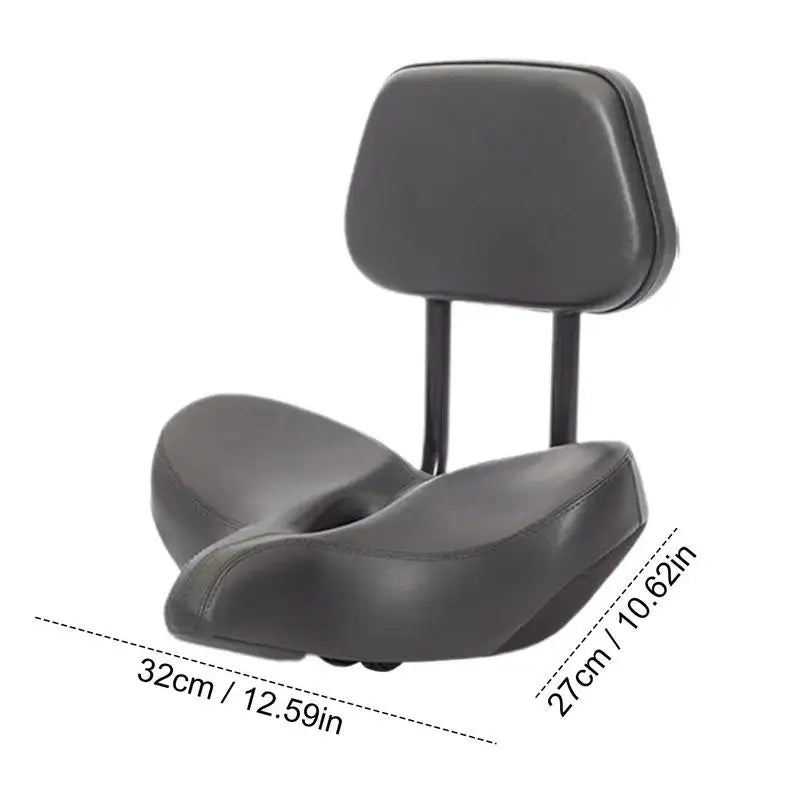 Seat With Backrest Comfortable Breathable For Electric Scooter Bike or Trike