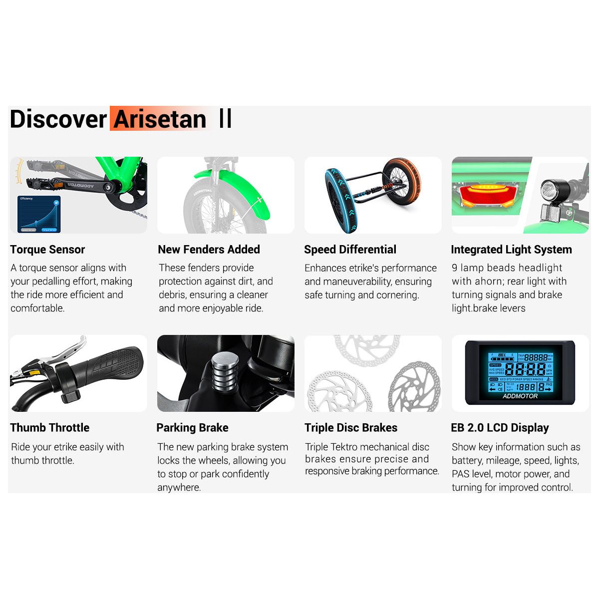 Addmotor Arisetan II M-360 Electric Trike