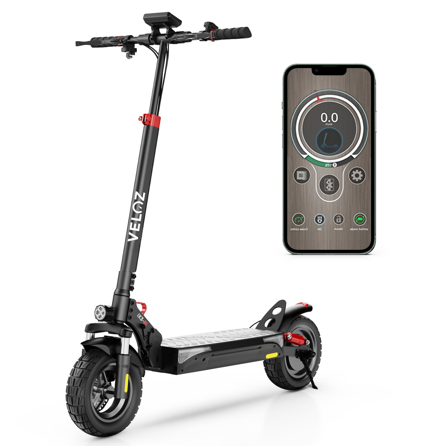 Veloz X3 Electric Scooter 800Watts all Terrain Tyres