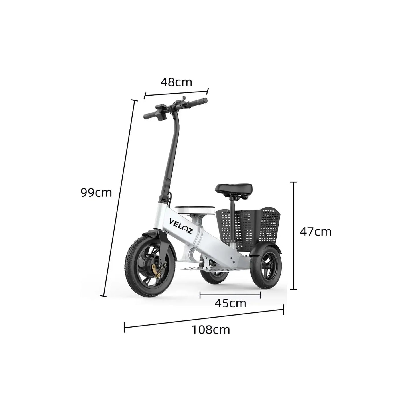 veloz es 2 dimensions