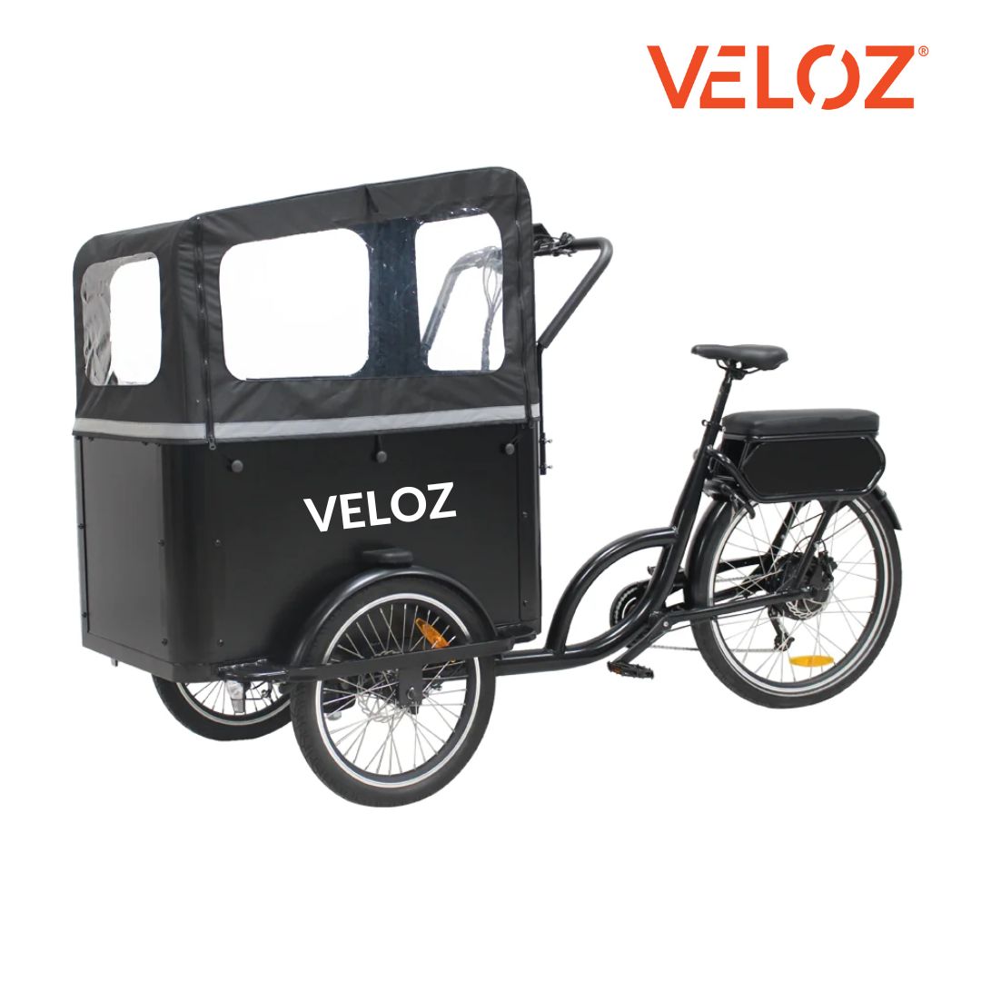 Veloz Electric Cargo Trike - 500W Motor