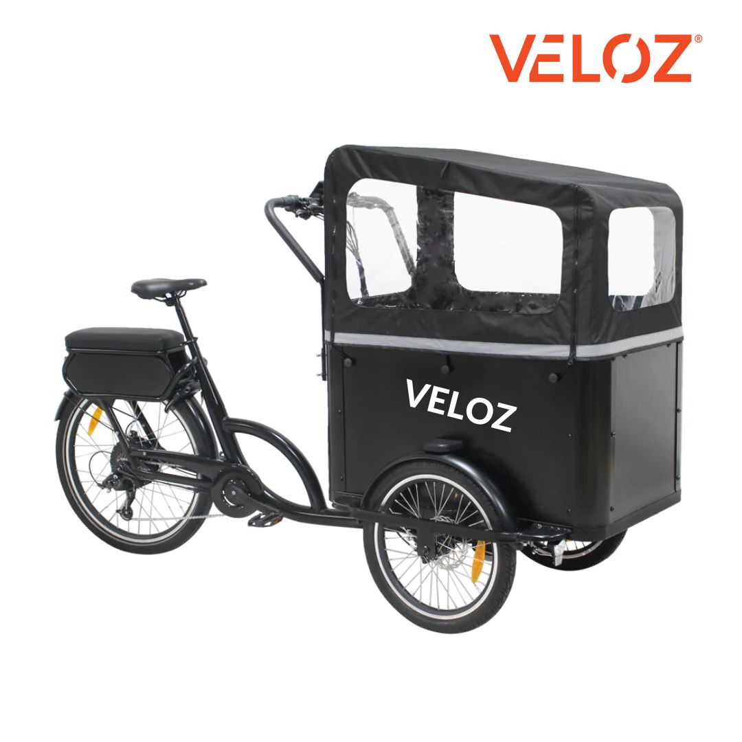 Veloz Electric Cargo Trike - 500W Motor
