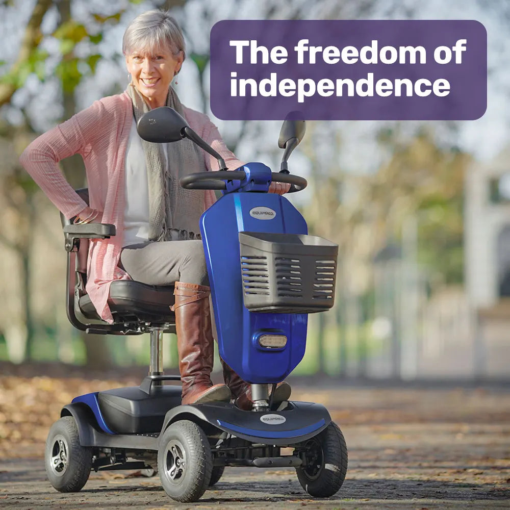 Veloz RapidRide Blue - 300W Mobility E-Scooter
