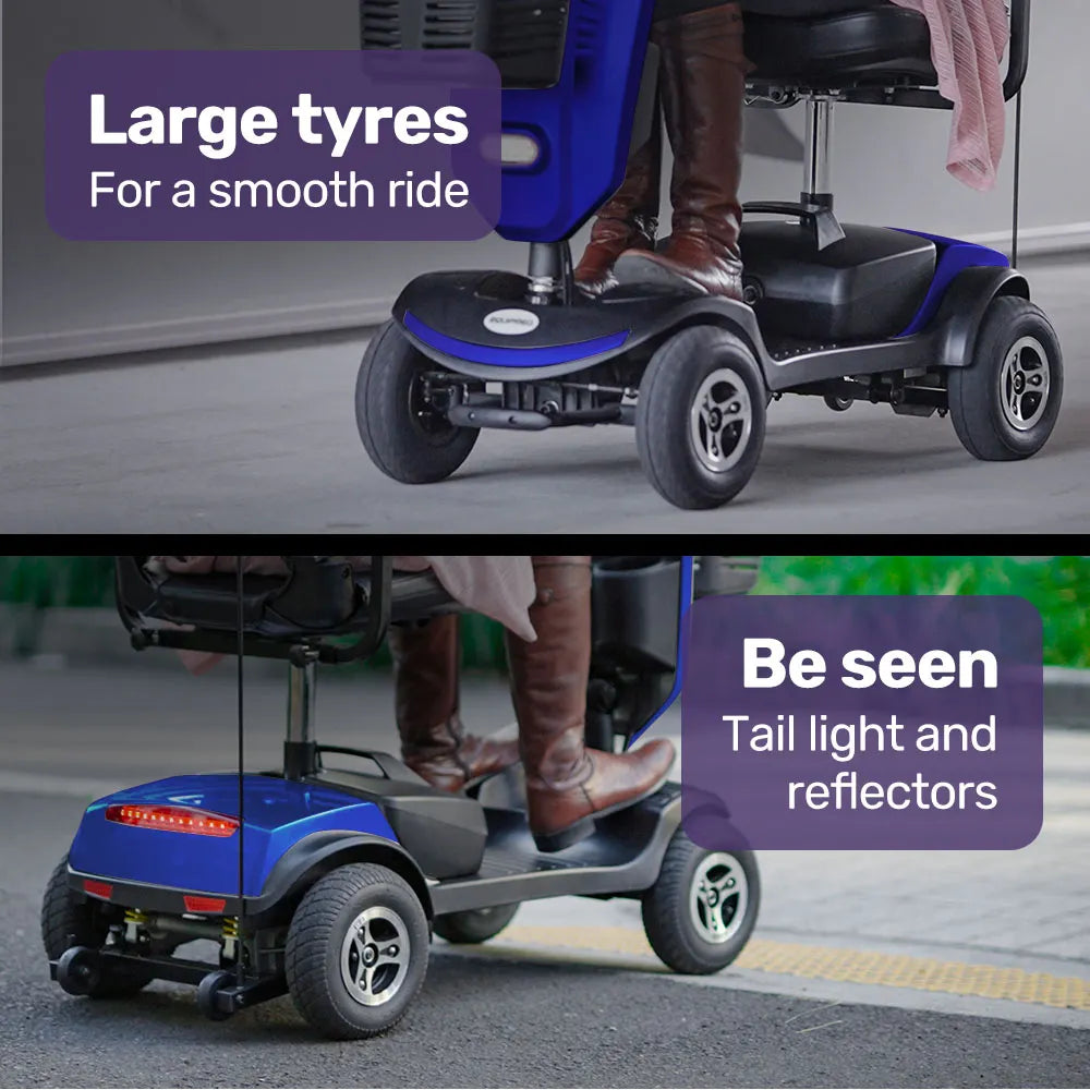 Veloz RapidRide Blue - 300W Mobility E-Scooter