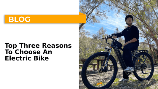 three reasons to choose an electric bike