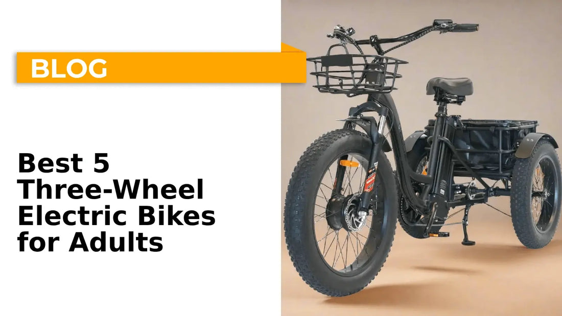 Best 5 Three Wheel Electric Bikes for Adults