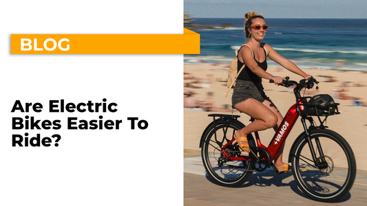 Are electric bikes easier to ride?