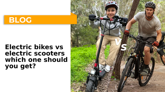 Electric Bikes vs. Electric Scooters: Which One Should You Get?