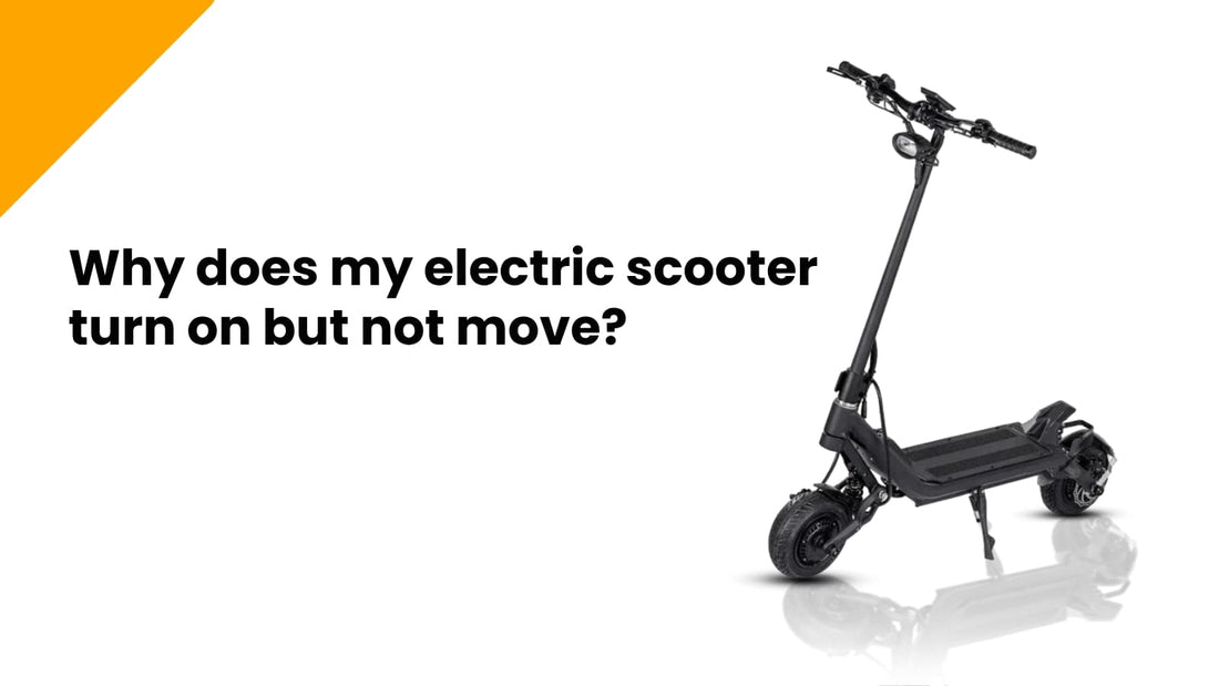 Why Does My Electric Scooter Turn on But Not Move? Troubleshooting Tips