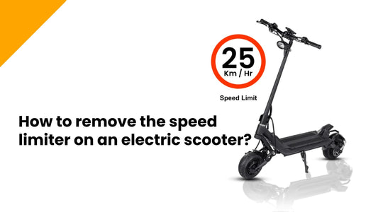 How to remove the speed limiter on an electric scooter