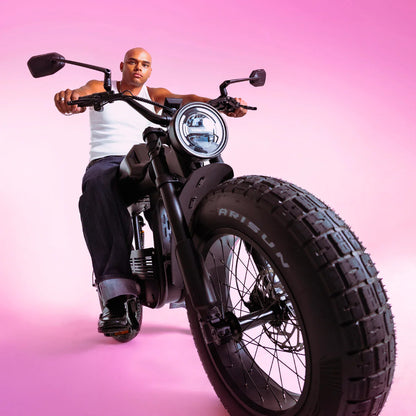 Flight Risk FR888 eBike 6 Months Free Service - Black