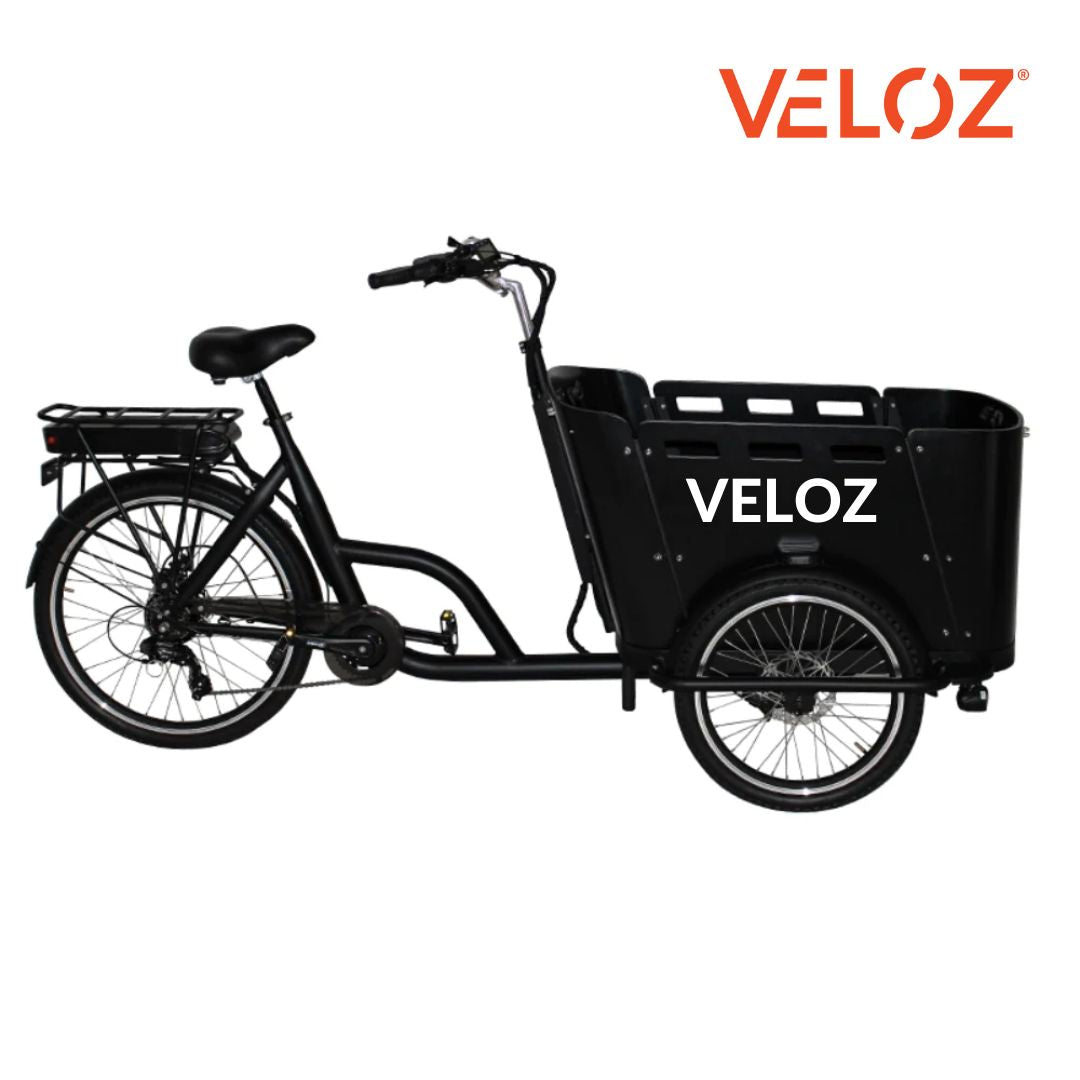 Veloz Electric Cargo Trike - 350W with 200Kg Load Capacity