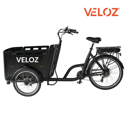 Veloz Electric Cargo Trike - 350W with 200Kg Load Capacity