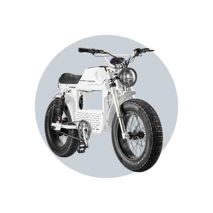 Flight Risk FR888 eBike 6 Months Free Service - White