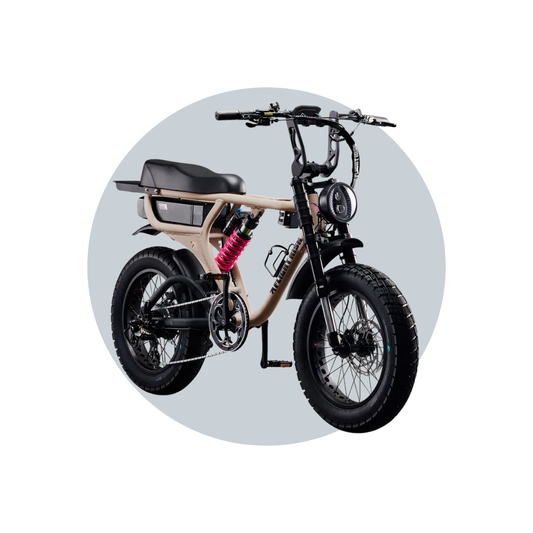 Flight Risk FR555 eBike  6 Months Free Service - Champagne