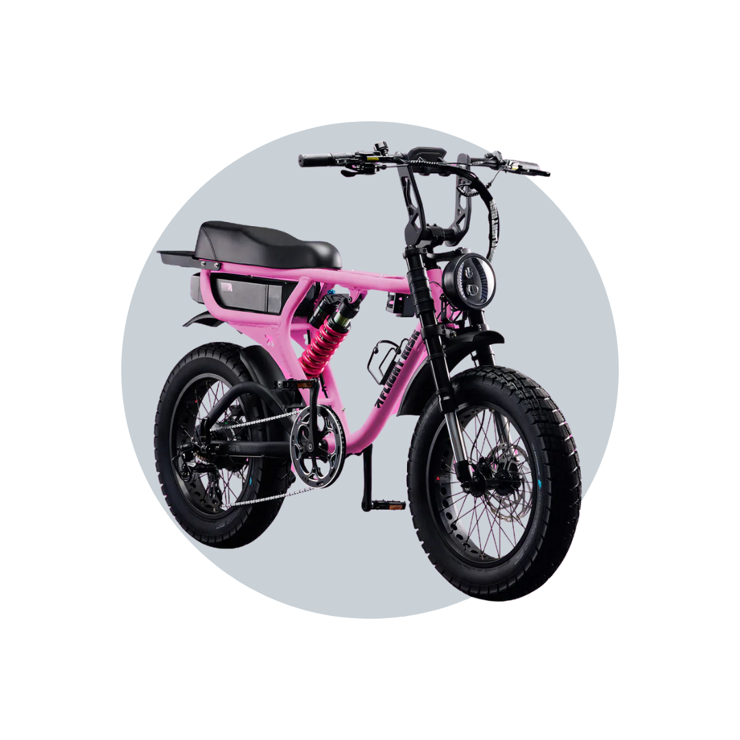 Flight Risk FR555 eBike  6 Months Free Service - Pink